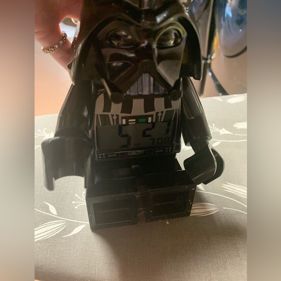 Black Darth Vader LEGO Alarm Clock in great used condition. - Picture 7 of 8